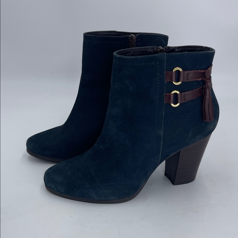 Flexi Melina Elegant Navy Ankle Boots